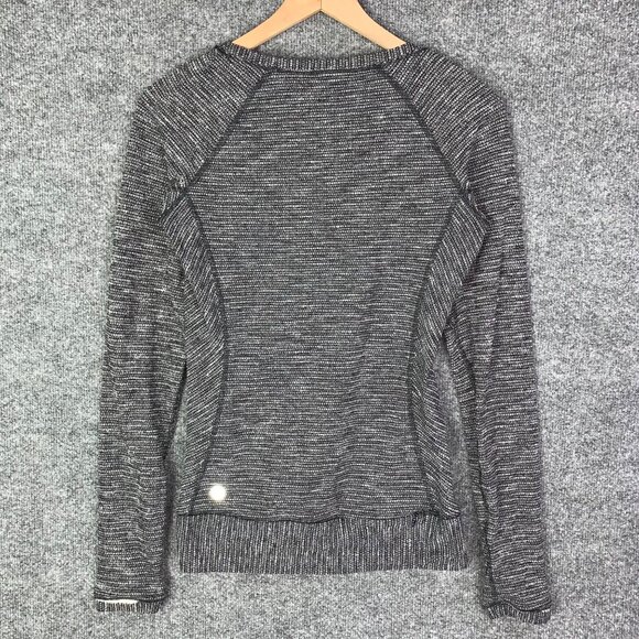 Lululemon Womens Gray Long Sleeve Pullover Top Size 6 - Picture 2 of 9
